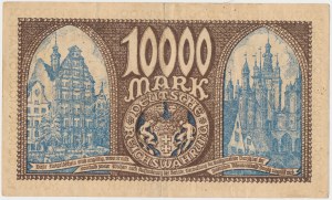 Gdańsk, 10.000 marek 1923