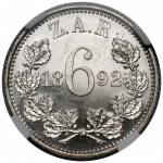 South Africa, 3 pence 1892 - PROOF - mintage 50 pcs.