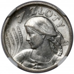 Kobieta i kłosy 1 złoty 1925