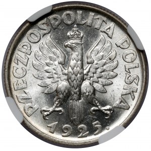 Kobieta i kłosy 1 złoty 1925