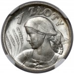 Kobieta i kłosy 1 złoty 1925 - wyśmienite