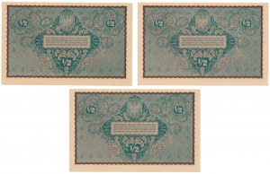1/2 mkp 1920 - set (3pcs)