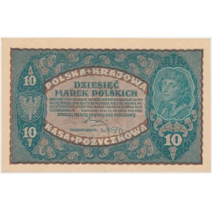 10 mkp 1919 - II Serja P (Mił.25a)