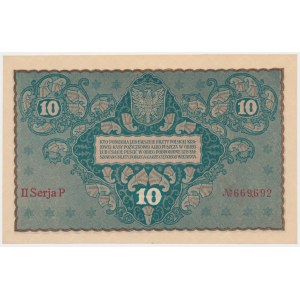 10 mkp 1919 - II Serja P (Mił.25a)