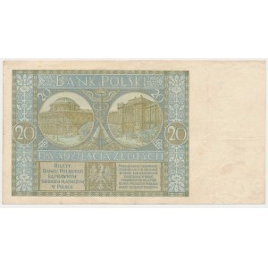 20 złotych 1929 - Ser.CA.