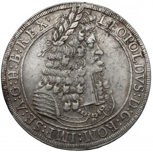 Rakousko, Leopold I., Thaler 1695, Hall