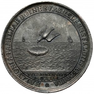 Fulda-Bistum, Adalbert I von Schleifras, Medal 1701 (Christian Wermuth)