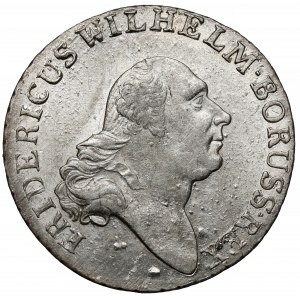 Prusy, Friedrich Wilhelm II, 4 grosze 1797-A, Berlin