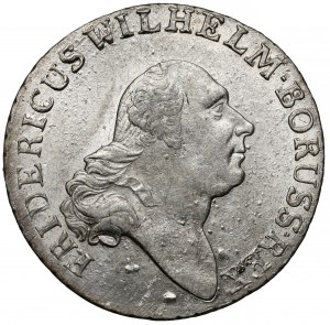 Prussia, Friedrich Wilhelm II, 4 pennies 1797-A, Berlin