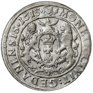 Zygmunt III Waza, Ort Gdańsk 1615 - typ II - Ammon