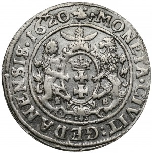 Sigismond III Vasa, Ort Gdansk 1620 - rare
