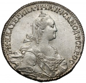 Russie, Catherine II, Rouble 1774, St Petersburg