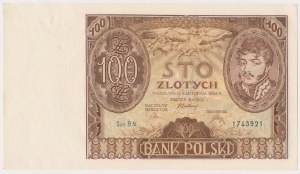 100 oro 1934 +X+ in filigrana