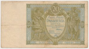20 gold 1929 - Ser.DA.