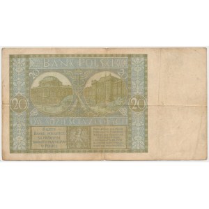 20 złotych 1929 - Ser.DA.