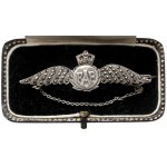 Wlk. Brytania, RAF - Sweet Heart Badge - srebro