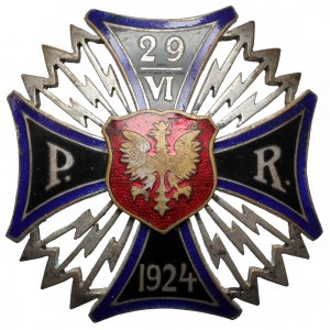 Odznak, rádiotelegrafný pluk - dôstojnícky odznak