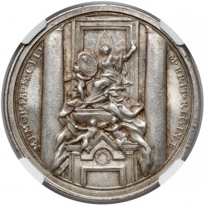 Watykan, Medal monument Marii Klementyny Sobieskiej 1743