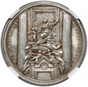 Watykan, Medal monument Marii Klementyny Sobieskiej 1743