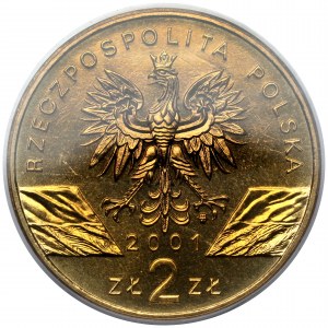 2 złote 2001 Paź Królowej