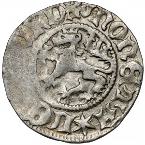 Ladislaus II Jagiello, Lvov Quarterly - small lion and REX - b.rare