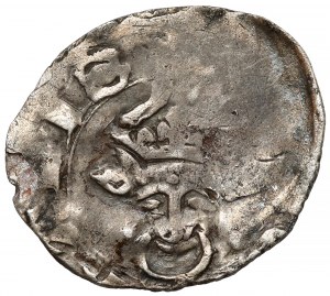 Casimir III the Great, Kalisz denarius without date - very rare