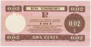 PEWEX 2 centy 1979 - HO - duży