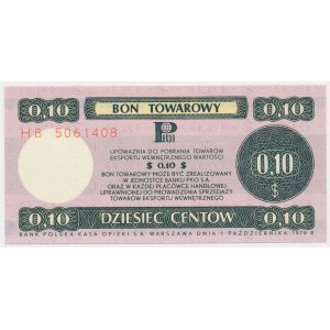 PEWEX 10 centów 1979 - HB - mały