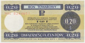 PEWEX 20 centov 1979 - HN - malé