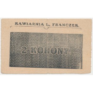 Kraków, Kawiarnia L. FRANCZEK, 2 korony (1919)
