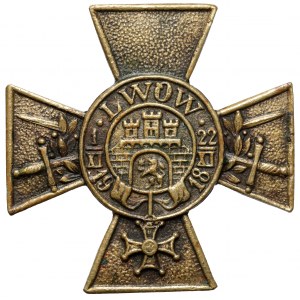 Krzyż Obrony Lwowa z orderem Virtuti Militari i mieczami [1338]