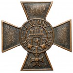 Krzyż Obrony Lwowa z orderem Virtuti Militari