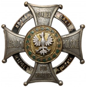 Odznaka, Szkoła Podchorążych Legionów Polskich - Reising