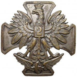 Badge, 2nd Regiment of Railway Troops (Sappers) - Soldier's.