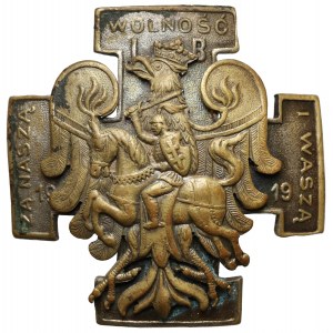 Odznaka, Dywizja Litewsko-Białoruska ZA WOLNOŚĆ WASZĄ I NASZĄ 1919
