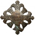 Odznaka, Za ofiarną pracę 1921 - I Powszechny Spis Ludności