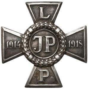 Krzyż Legionowy - SREBRO - wykonawca KH