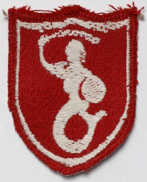 PSZnZ, 2nd Polish Corps, uniform patch - Mermaid