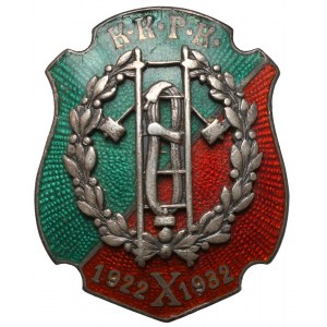 Odznaka, 10-lecie związku kominiarzy 1922-1932 - Nagalski