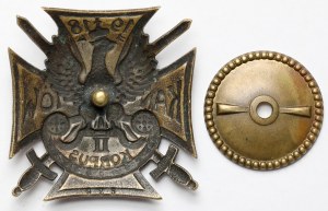 Distintivo, II Corpo d'armata orientale - KANIOW 11.V.1918 [925].