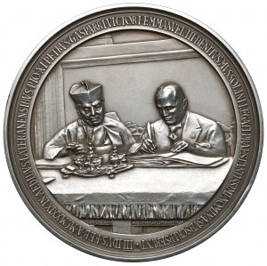 Taliansko, medaila 1929 - Luteránske zmluvy - RARE