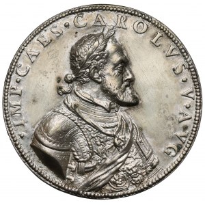 Austria, Karol V, Medal (1506-1556) - DISCITE IVSTITIAM MONITI - ODLEW