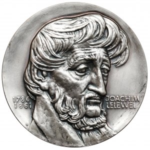 SREBRO, Medal Joachim Lelewel 1981 - zasłużony dla numizmatyki