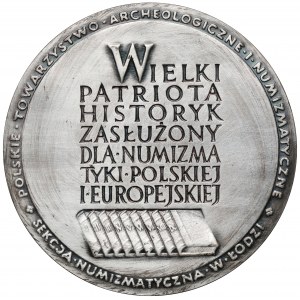 SREBRO, Medal Joachim Lelewel 1981 - zasłużony dla numizmatyki