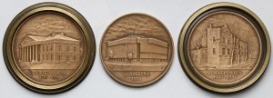 Münze von Warschau Medaille 1994 - dreiteilig