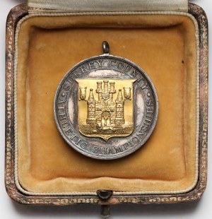 England, Surrey County, Medal 1935 - Athletic Competition