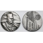 Medal 200 lat Diecezji Warszawskiej 1998 - dwuczęściowy