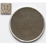 Medal 200 lat Mennicy Warszawskiej 1966 - z drucikiem - w pierścieniu