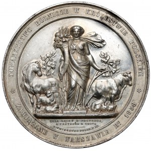 Medal Towarzystwo Rolnicze w Królestwie Polskim 1858