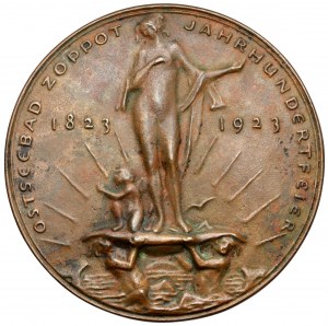 Sopot, Medal of the 100th anniversary of the Baltic resort 1923